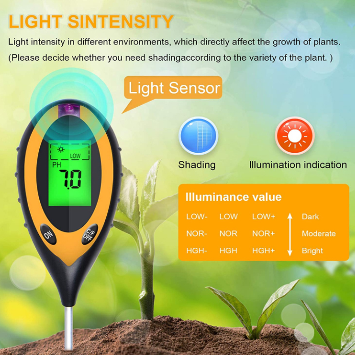 4-in-1 PH Licht Temperatuur Vo - Ph Meter Digital Water Tester recensie en prijs