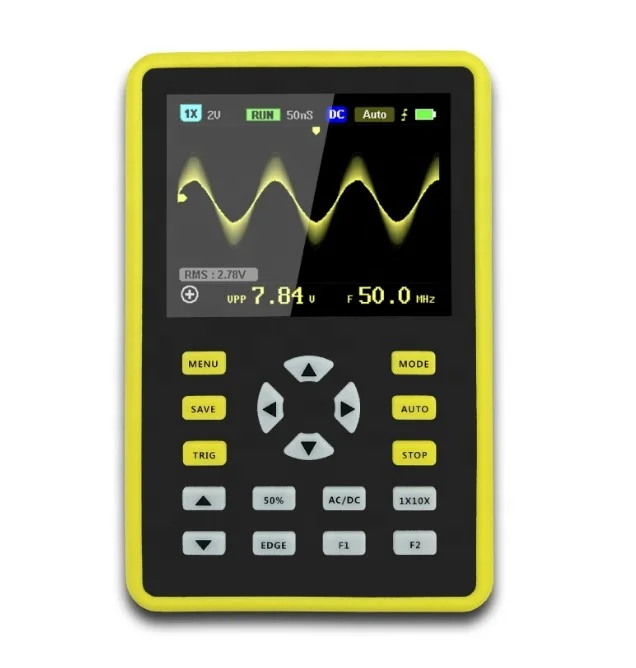 100MHz bandbreedte 500MS sampl - Fnirsi Digital Oscilloscope Handheld recensie en prijs