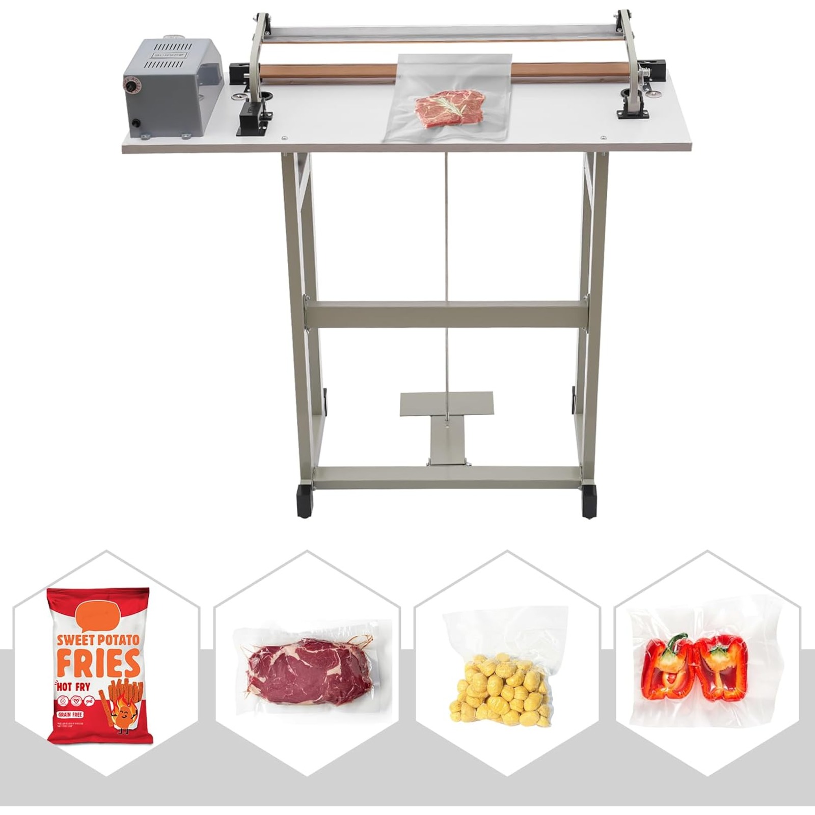 22,83 inch voetpedaal impuls-h - Plastic Bag Impulse Heat Sealer recensie en prijs